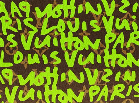 louis vuitton graffiti font.